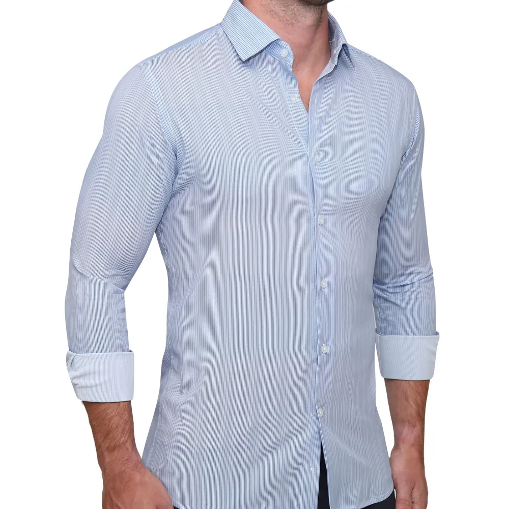 State and Liberty "The Bruce" Multicolor Pinstripe| Dress Shirts