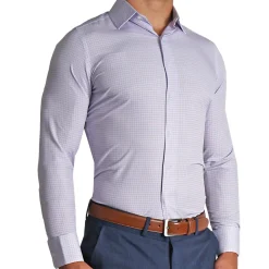 State and Liberty "The Buck" Orange and Blue Pattern| Dress Shirts