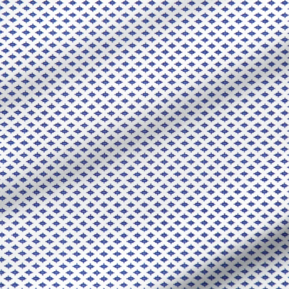 State and Liberty "The Charles" Navy Diamond Dress Shirt| Dress Shirts