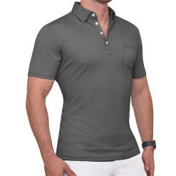 State and Liberty "The Conrad" Pique Polo| Short Sleeve Button Downs|Polos