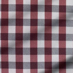 State and Liberty "The Dawson" Big Maroon and Grey Check| Dress Shirts
