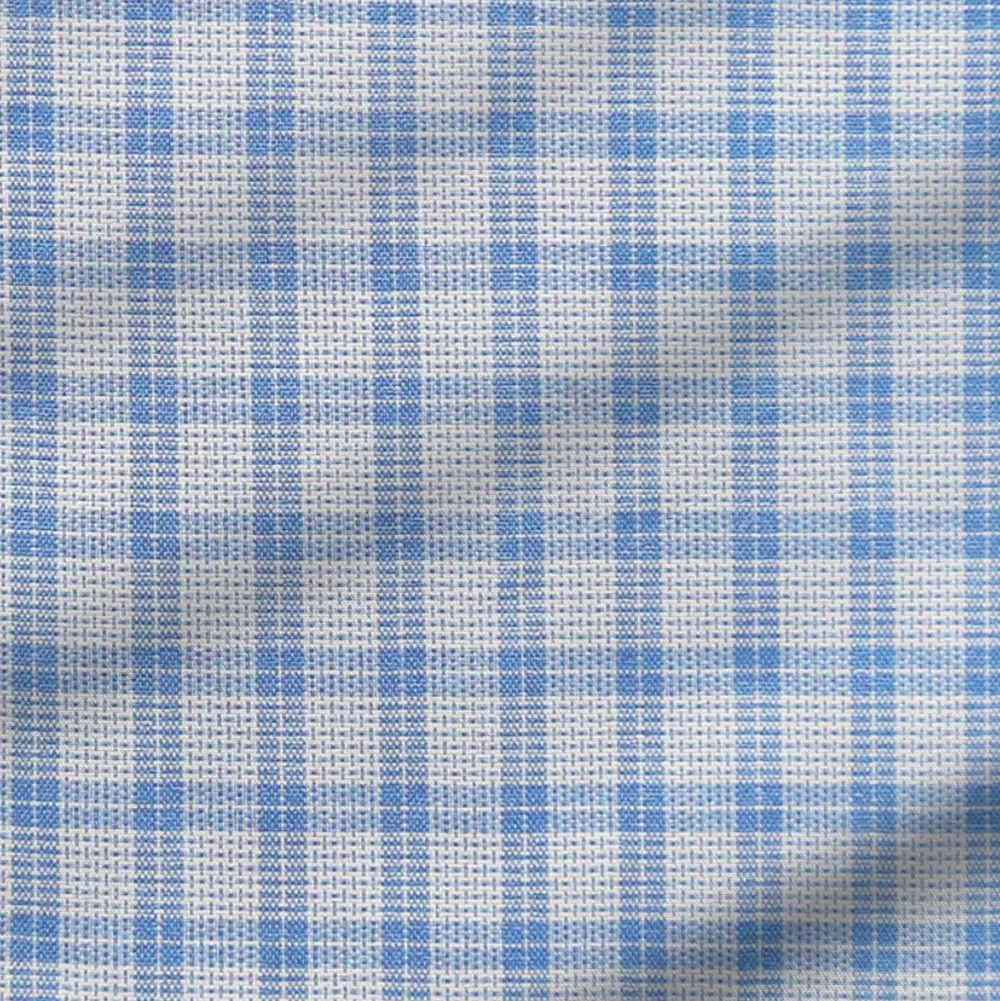 State and Liberty "The Declan" Blue Cross Stitch| Dress Shirts