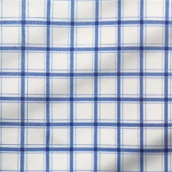 State and Liberty "The Elias" Light Navy Windowpane| Dress Shirts