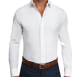 State and Liberty "The Everest" Winter-Weight Solid White| Dress Shirts