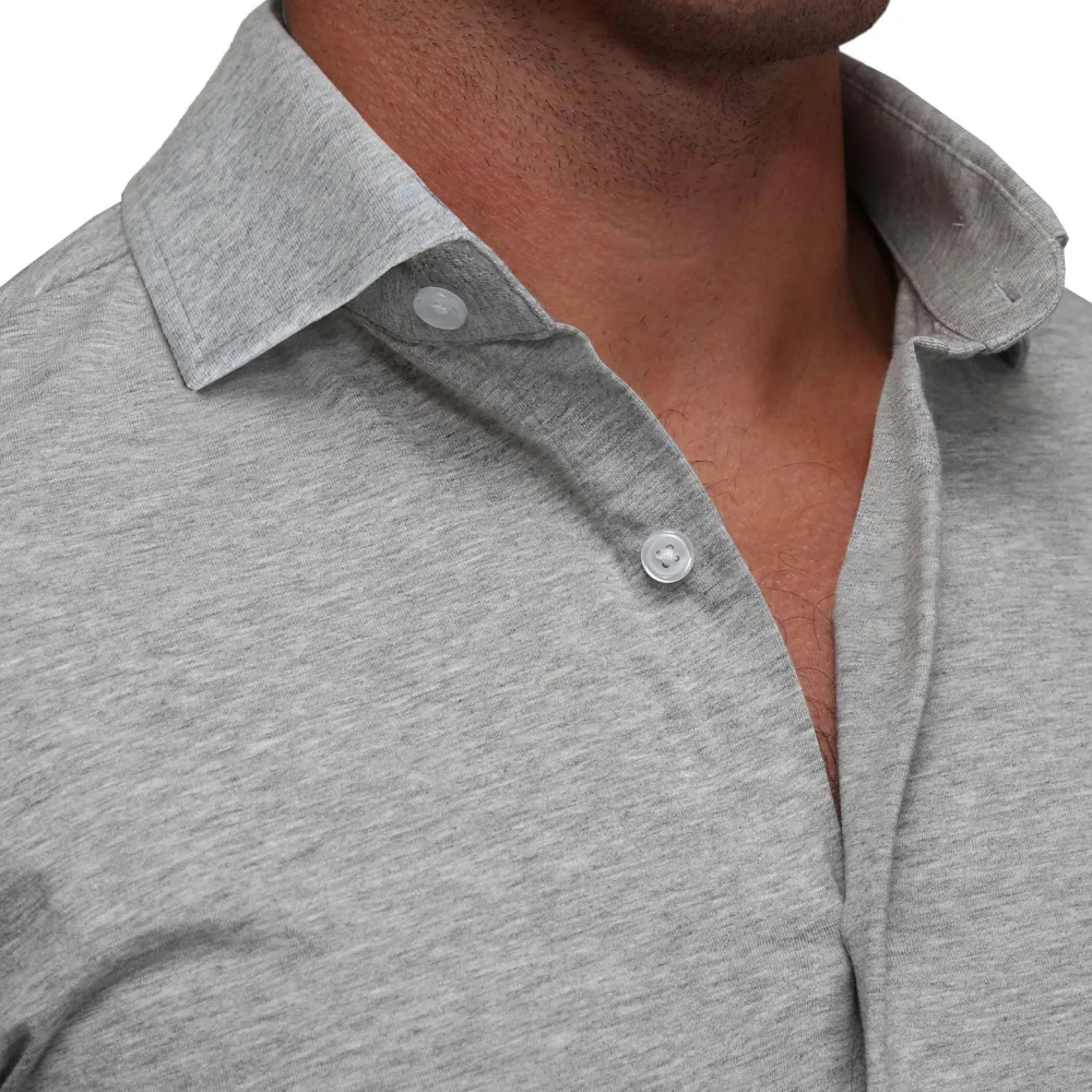 State and Liberty "The Fowler" Grey Casual Button Down| Casual Long Sleeves|Long Sleeve Button Downs