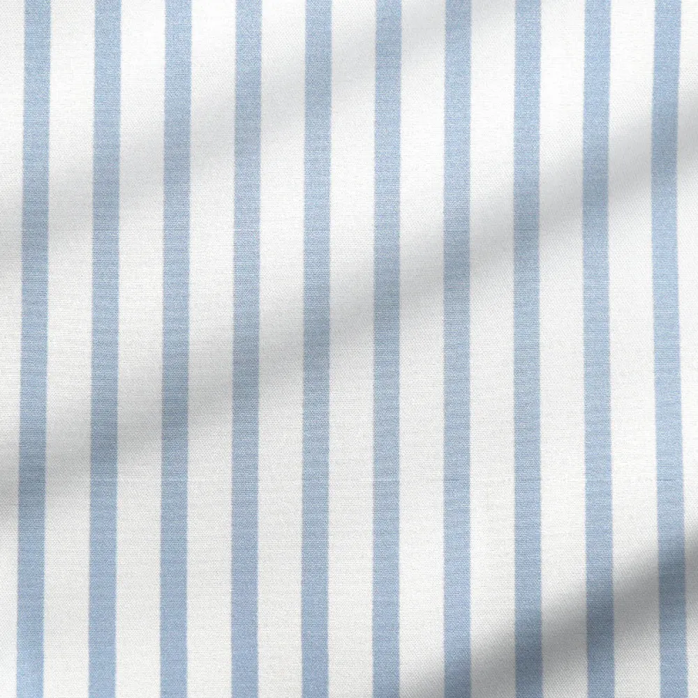 State and Liberty "The Francisco" Light Blue Mid-Stripe| Dress Shirts