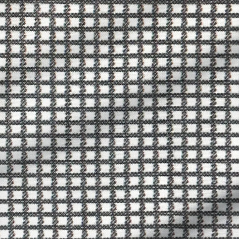 State and Liberty "The Harris" Grey Roped Windowpane| Dress Shirts