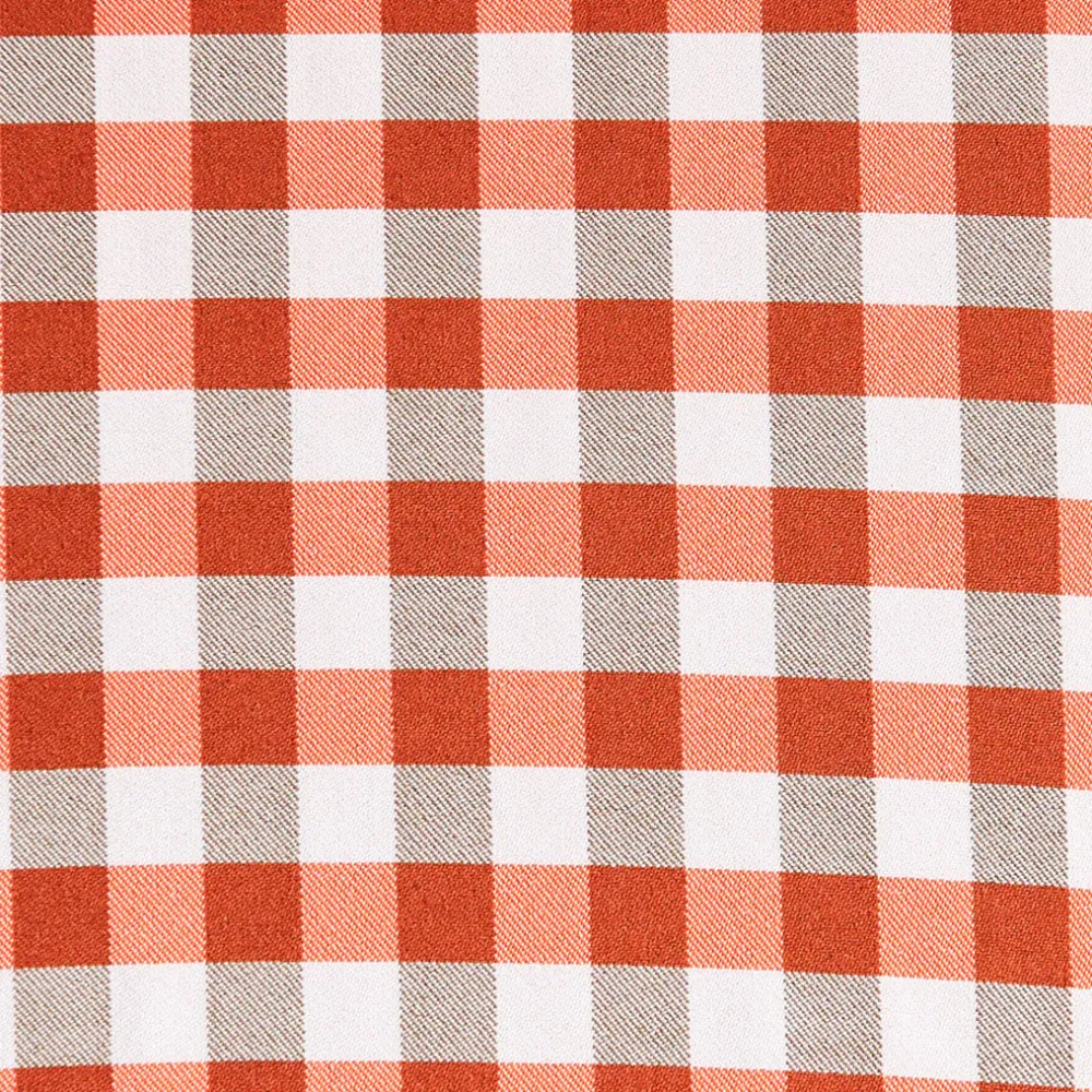 State and Liberty "The Harrison" Orange Big Check| Dress Shirts