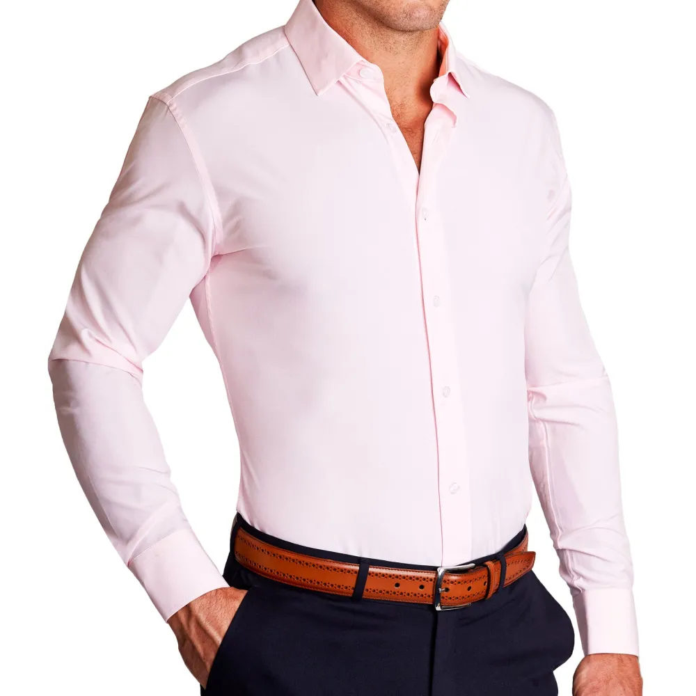 State and Liberty "The Herbert" Solid Pink| Dress Shirts