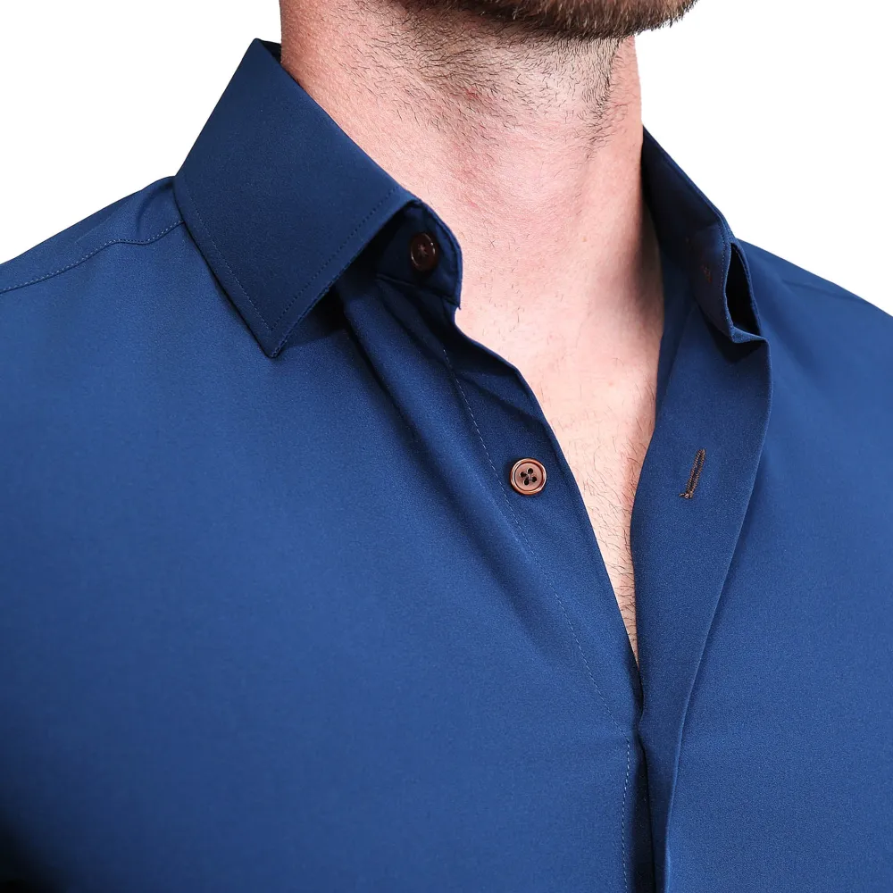 State and Liberty "The Howard" Solid Navy| Dress Shirts