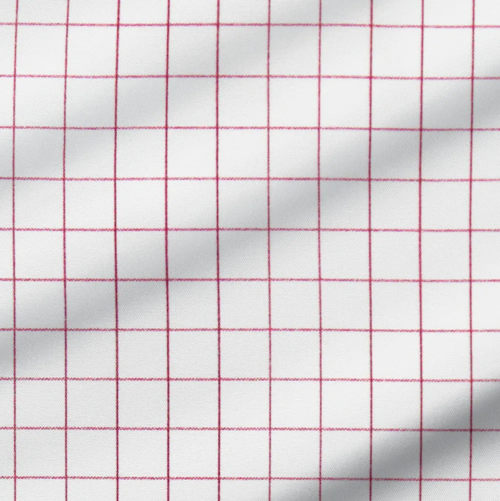 State and Liberty "The Julius" Maroon Windowpane| Dress Shirts