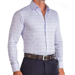 State and Liberty "The Lavender" Light & Dark Purple Plaid| Dress Shirts
