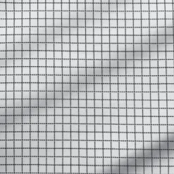 State and Liberty "The Luca" Black Dashed Mini Grid| Dress Shirts