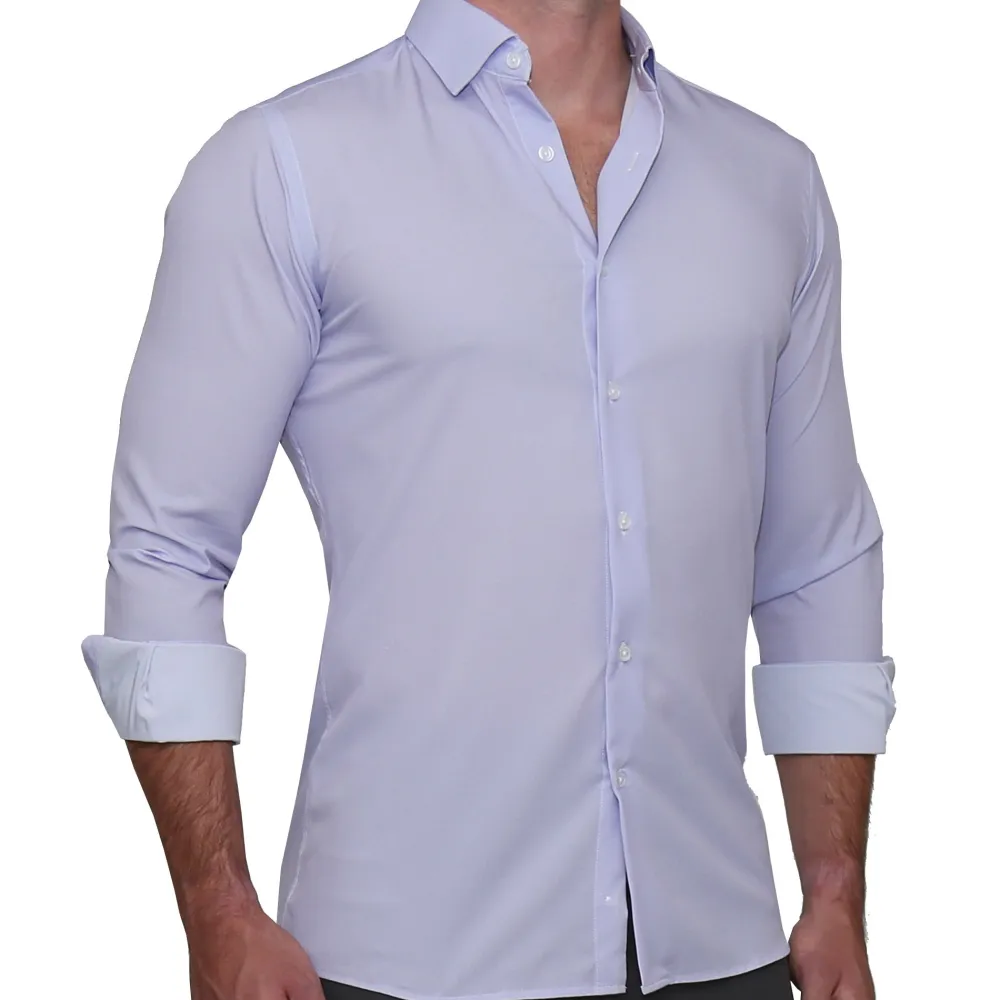 State and Liberty "The Melrose" Light Purple Weave| Dress Shirts