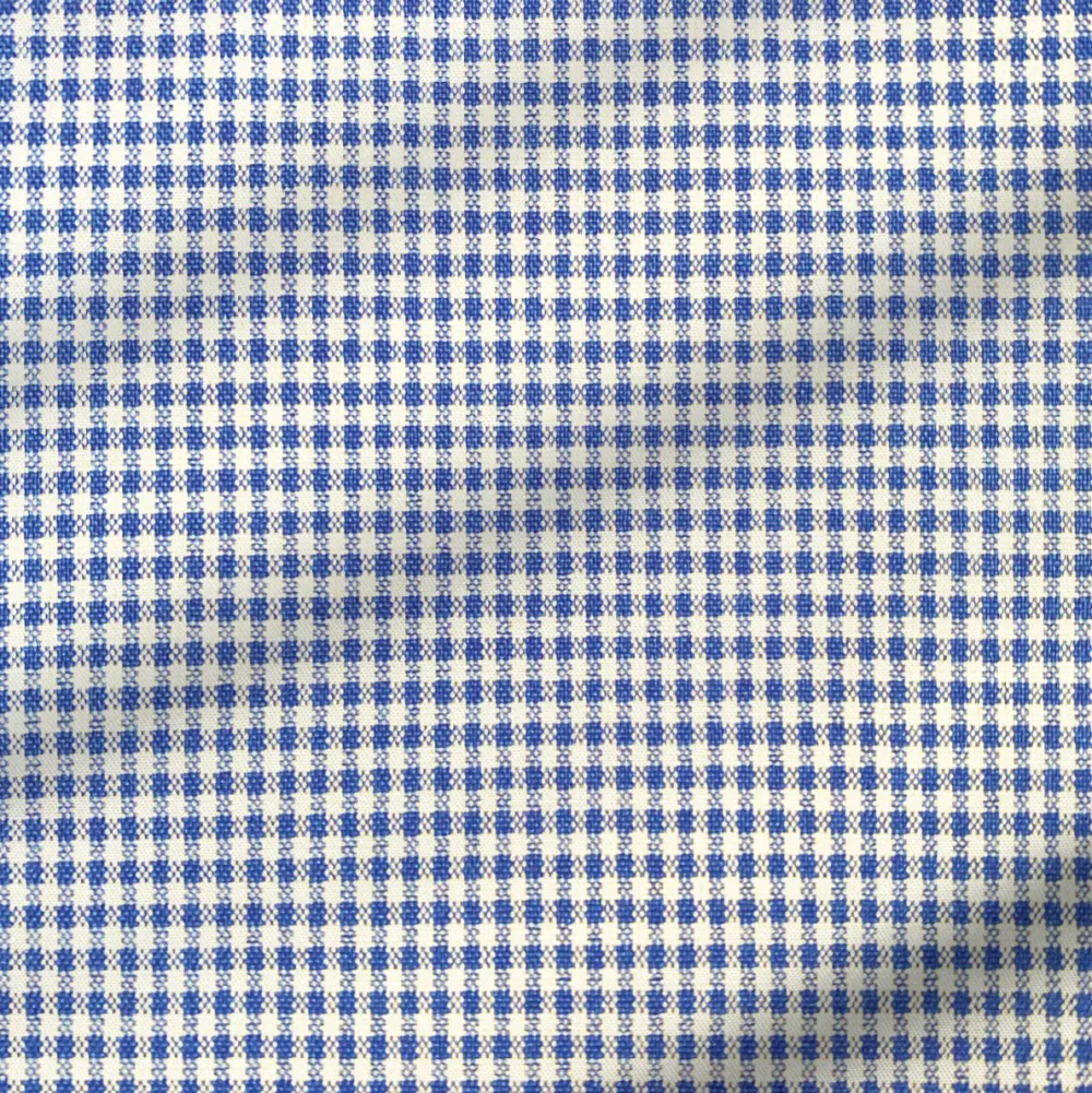 State and Liberty "The Merrill" Blue Micro Check| Dress Shirts