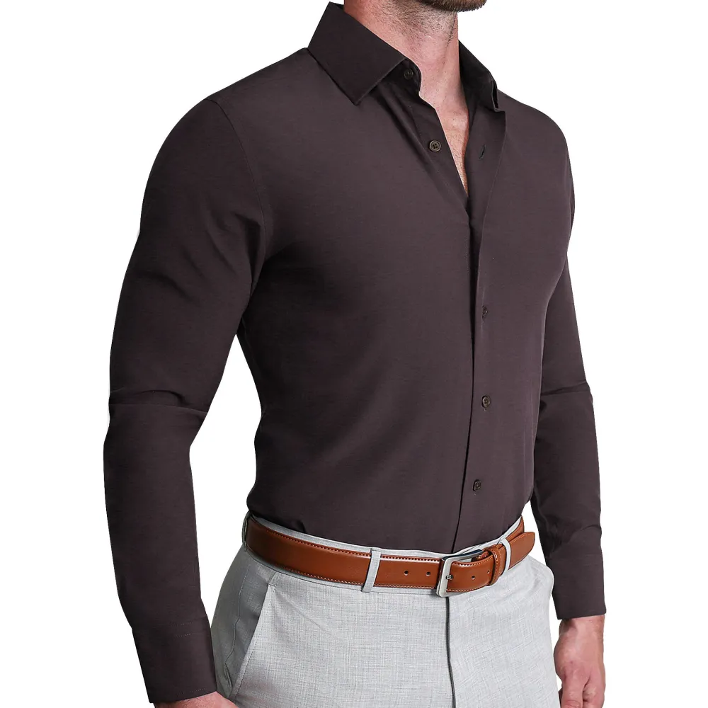 State and Liberty "The Miller" Deep Plum| Dress Shirts