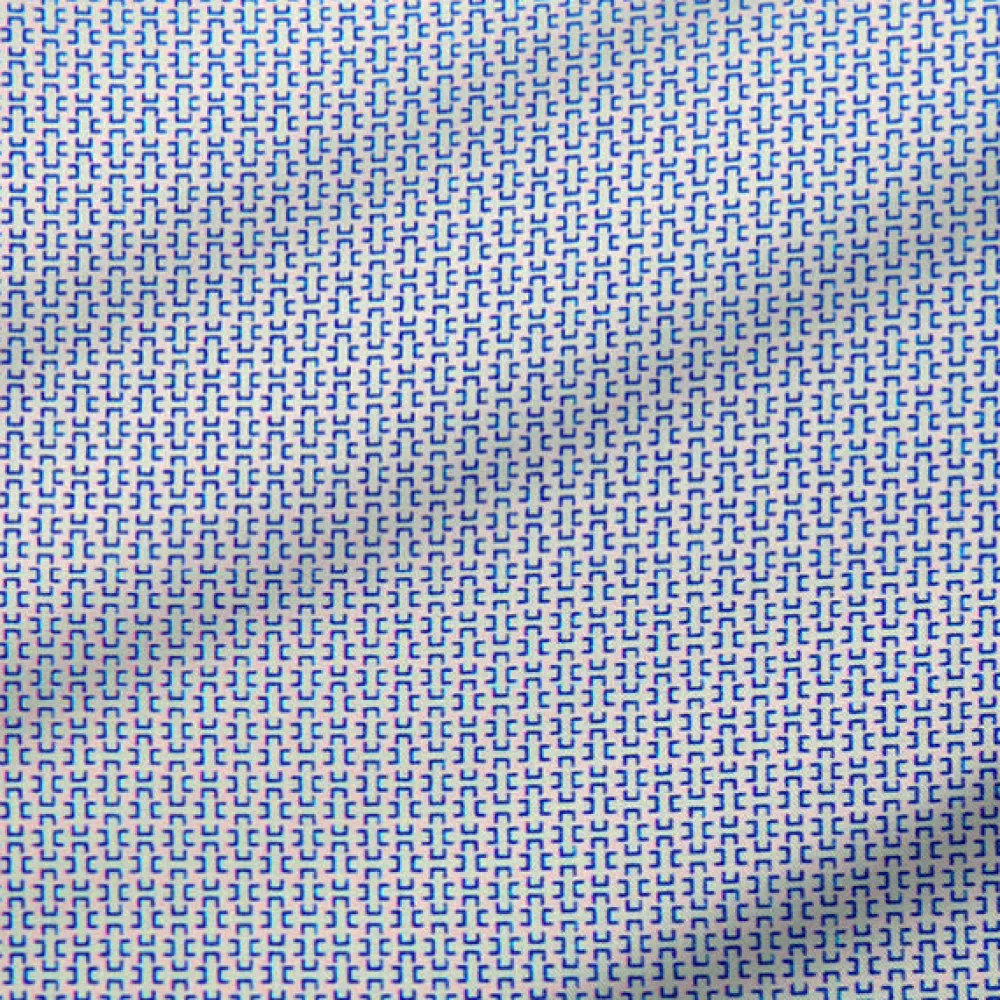 State and Liberty "The Niko" Blue Mini Lock| Dress Shirts