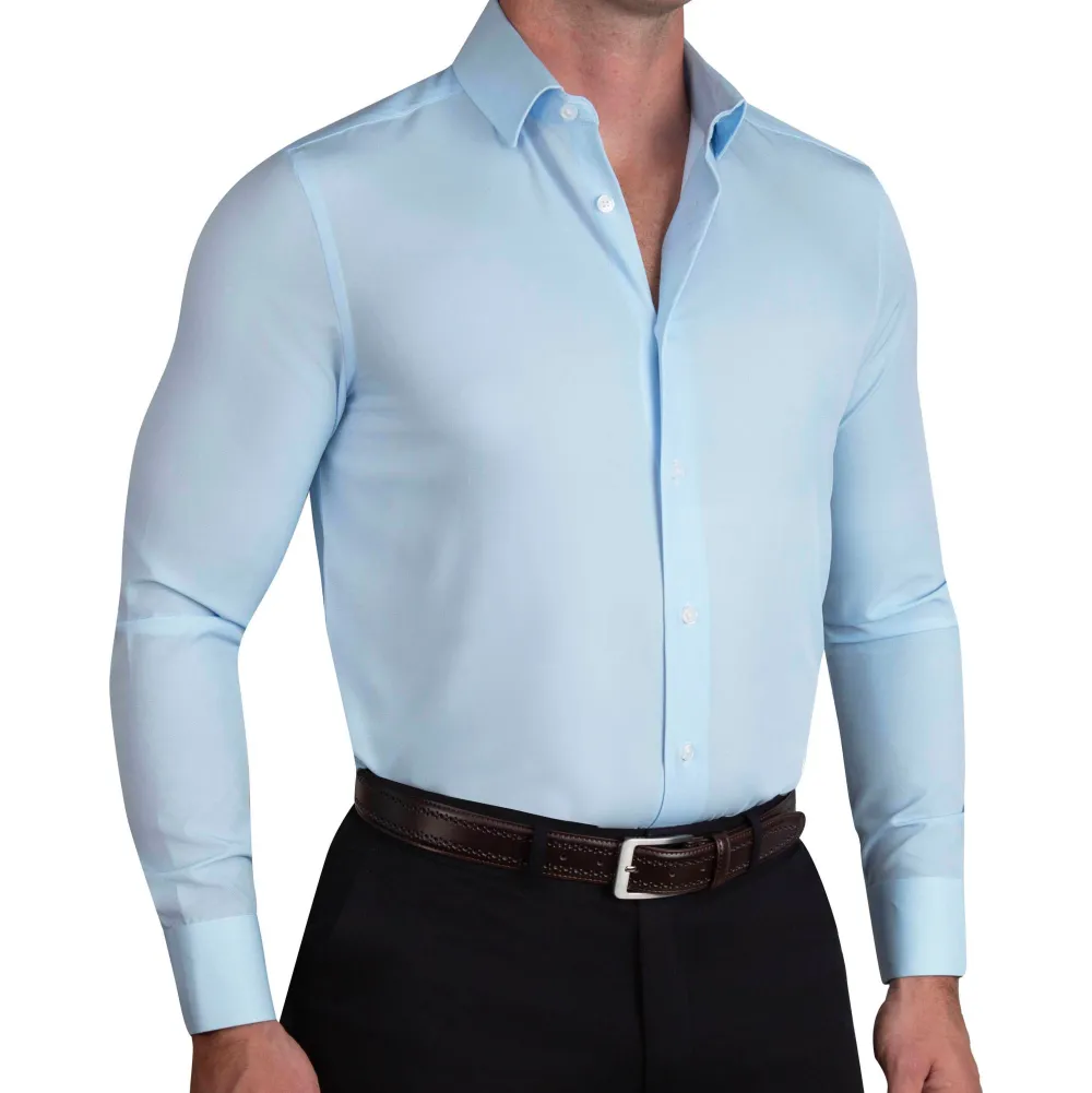 State and Liberty "The Peter" Light Blue Weave| Dress Shirts