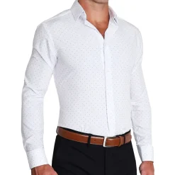 State and Liberty "The Ryder" Blue Plus Print| Dress Shirts