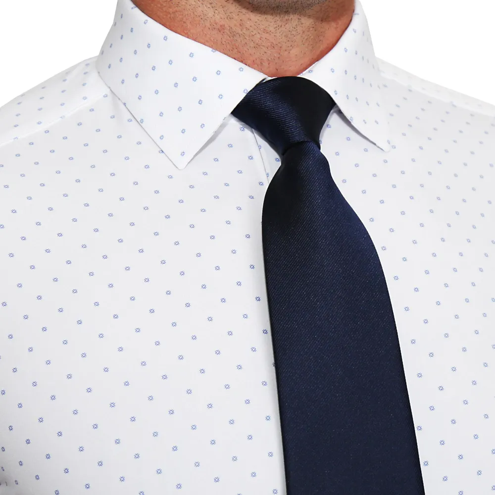 State and Liberty "The Ryder" Blue Plus Print| Dress Shirts