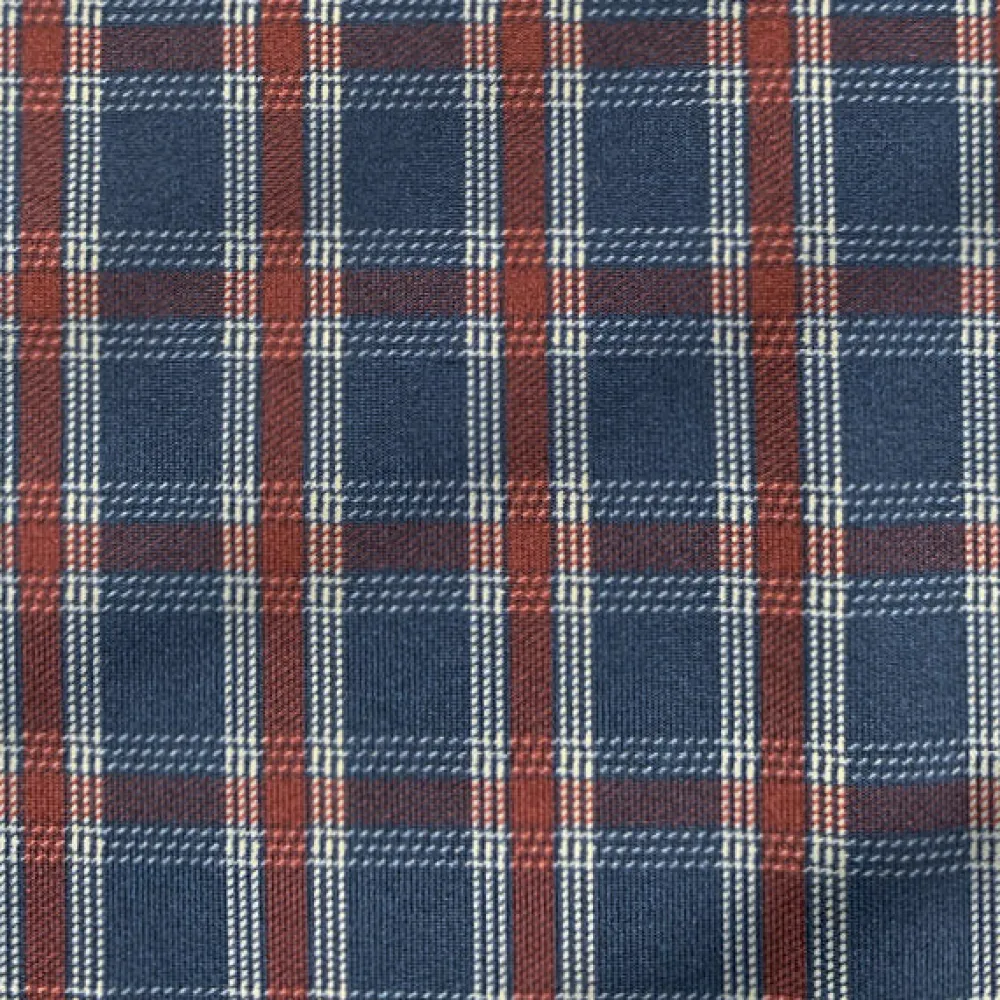 State and Liberty "The Spencer" Sport Shirt - Maroon, Navy, & White Plaid| Casual Long Sleeves|Long Sleeve Button Downs