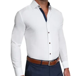 State and Liberty "The Springer" Limited Edition: White with Navy Accents| Dress Shirts
