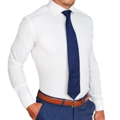 State and Liberty "The Springer" Solid White - Spread Collar| Dress Shirts