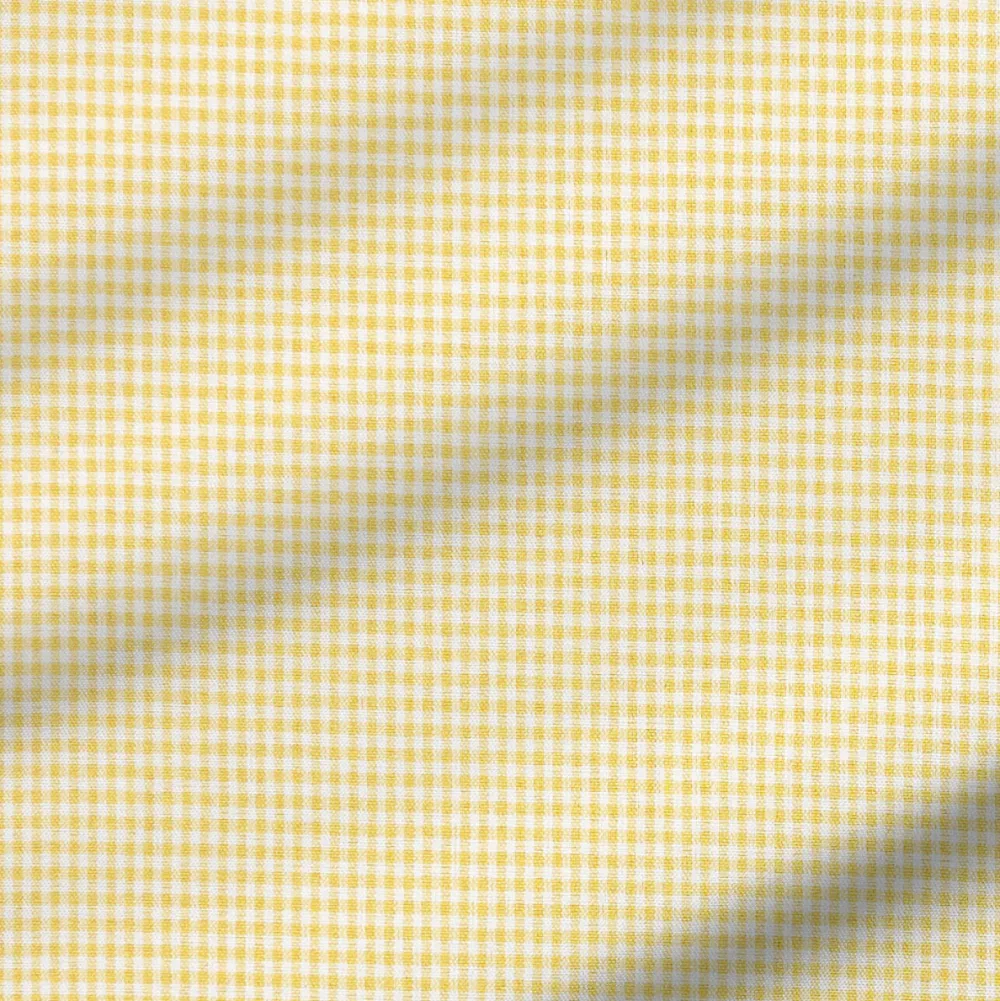 State and Liberty "The Stanley" Yellow Microcheck| Dress Shirts