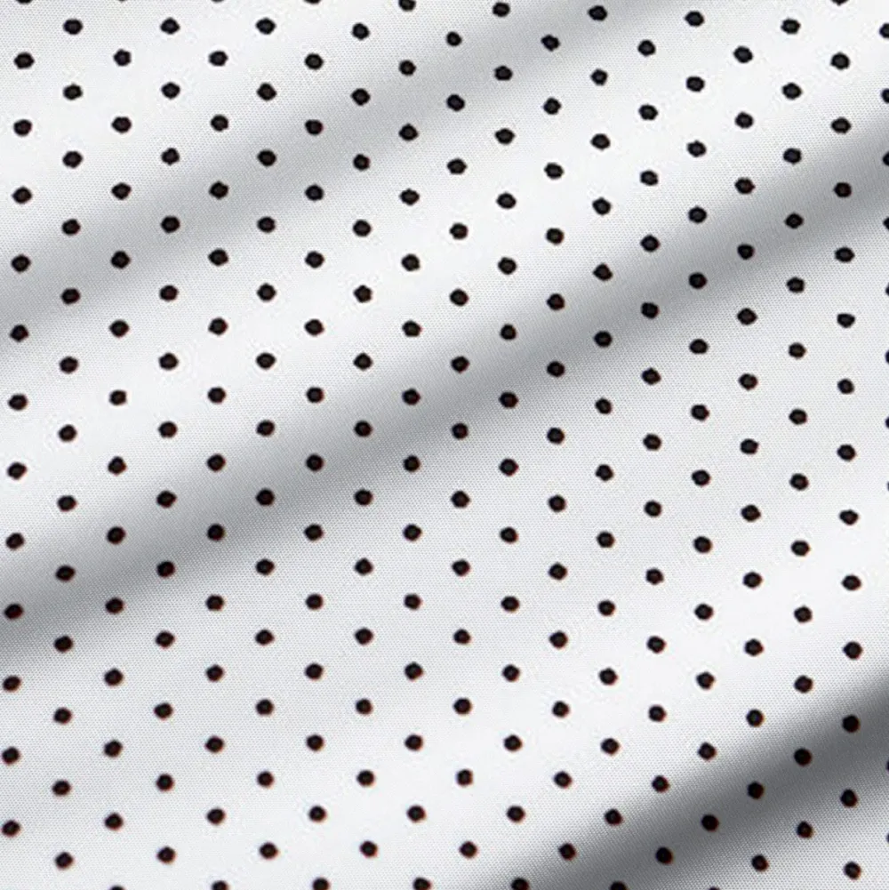 State and Liberty "The Tatar" White With Black Dots| Dress Shirts