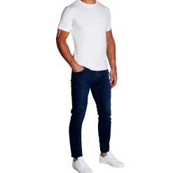 State and Liberty "The Taylor" White Short Sleeve Crewneck| T-shirts|Polos