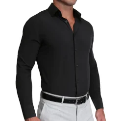 State and Liberty "The Von" Solid Black| Dress Shirts