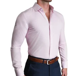 State and Liberty "The Winchester" Pink Weave| Dress Shirts
