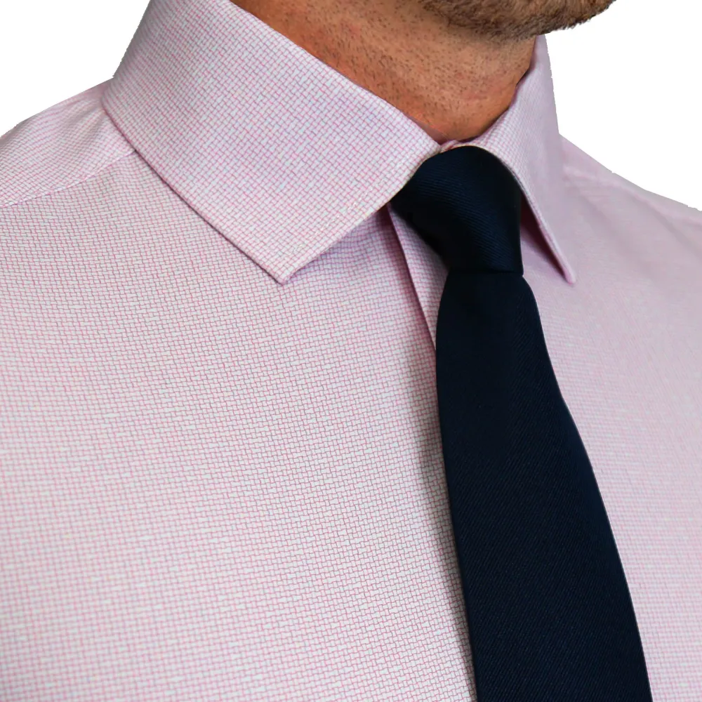 State and Liberty "The Winchester" Pink Weave| Dress Shirts