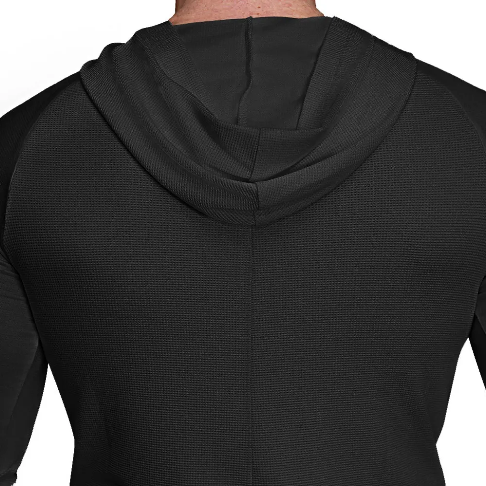 State and Liberty Waffle Knit Hoodie - | Quarter Zips & Hoodies|Casual Long Sleeves