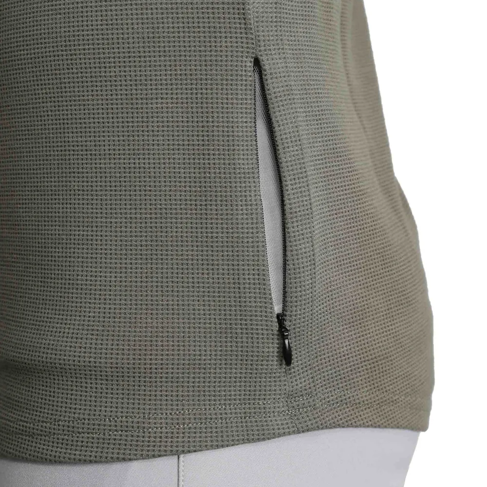 State and Liberty Waffle Knit Quarter Zip - Solid Olive| Quarter Zips & Hoodies|Casual Long Sleeves