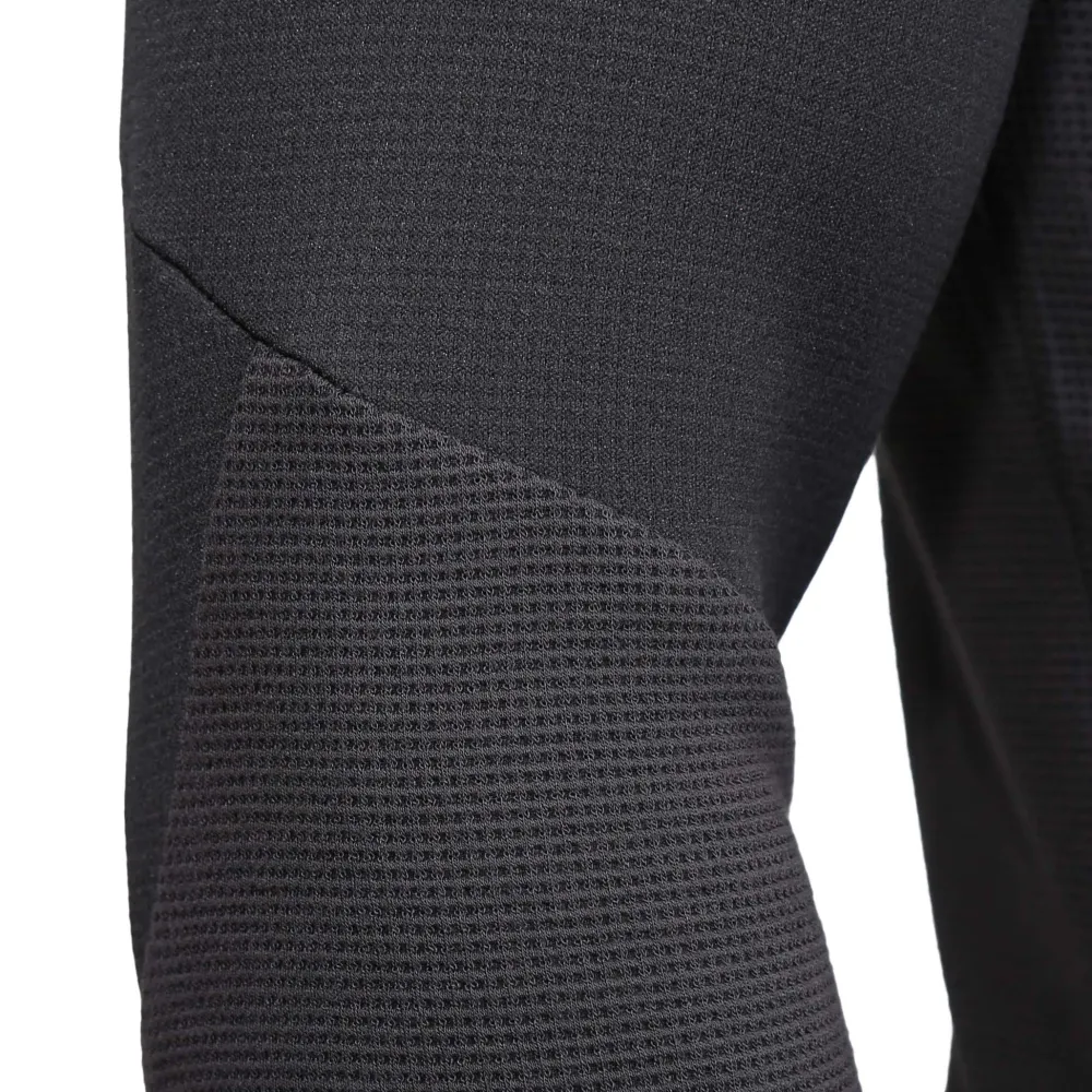 State and Liberty Waffle Knit Quarter Zip - Solid Black| Quarter Zips & Hoodies|Casual Long Sleeves