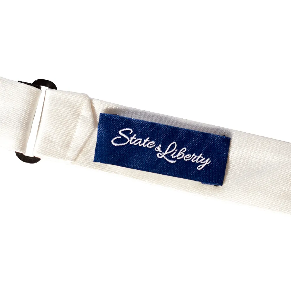 State and Liberty Silk Bowtie| Accessories
